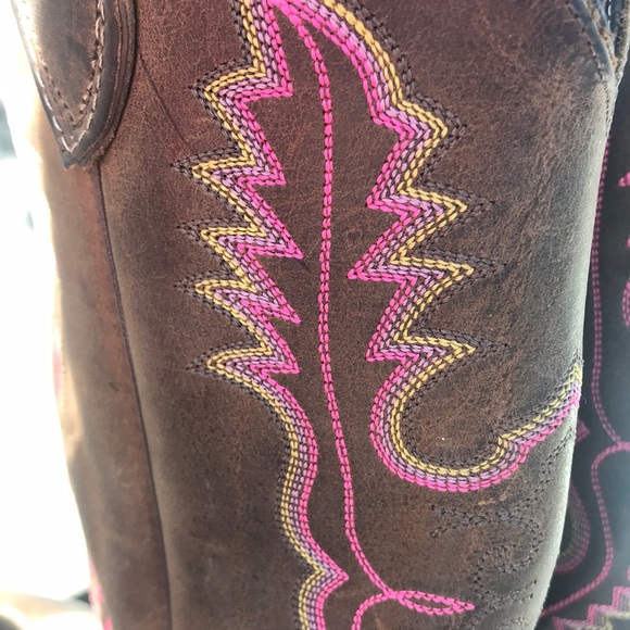 ✨SOLD✨JUSTIN VINTAGE COWBOY BOOTS - Picture 5 of 16